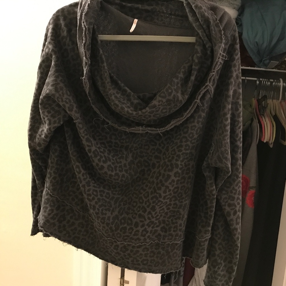 Free people cowl sweatshirt